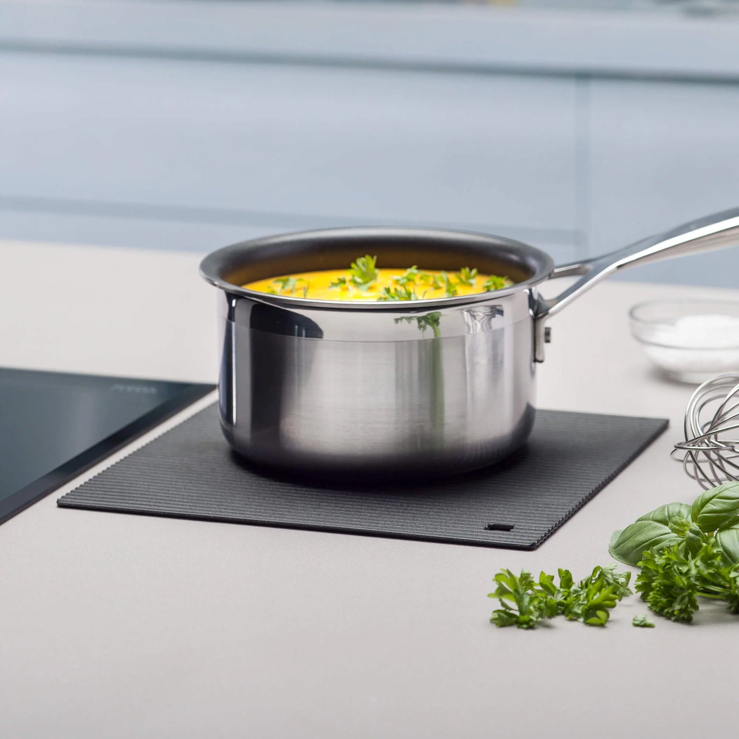 Zeal Square Trivet (22cm) Silicone Duck Egg Blue