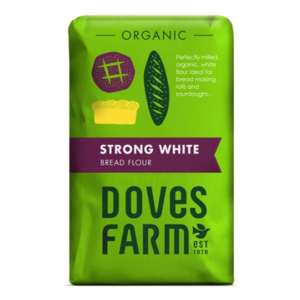 Doves Farm Organic Strong White Bread Flour 1.5Kg