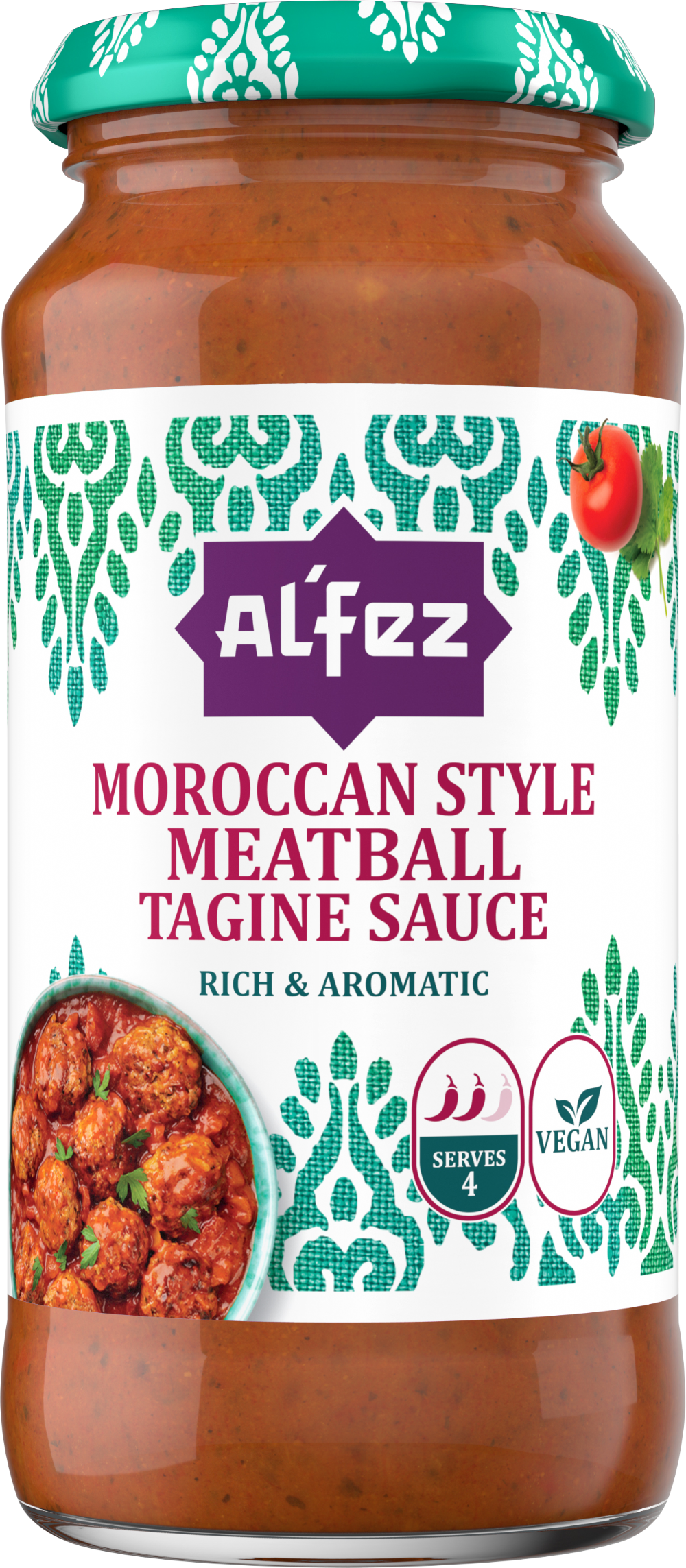 Al'Fez Moroccan Style Meatball Tagine Sauce 450G