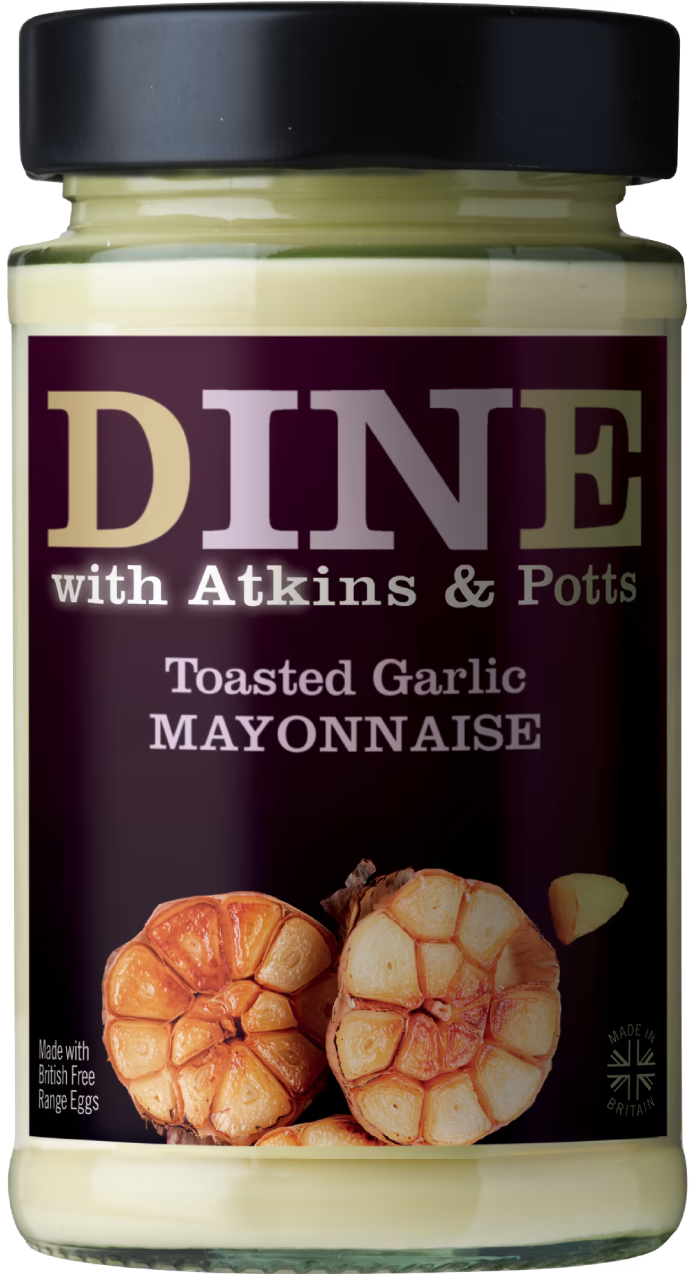 Atkins & Potts Toasted Garlic Mayonnaise 175g