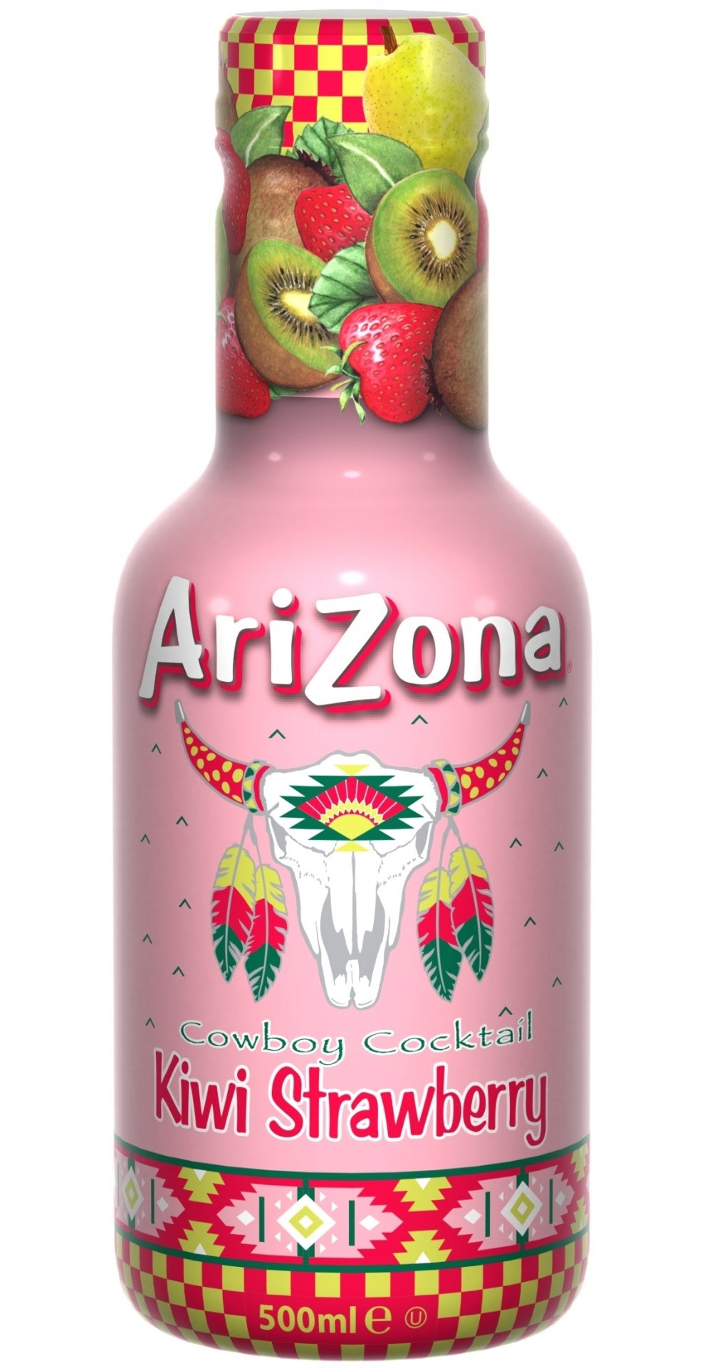 Arizona Cowboy Cocktail Kiwi Strawberry - Bottle 500ml