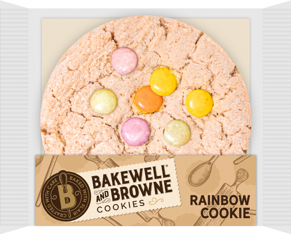 Bakewell And Browne Rainbow Cookie 80G