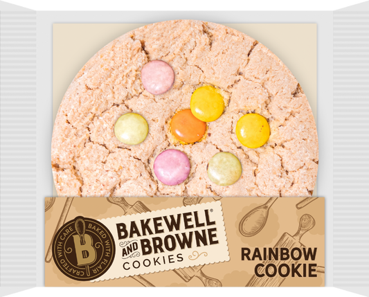 Bakewell And Browne Rainbow Cookie 80G