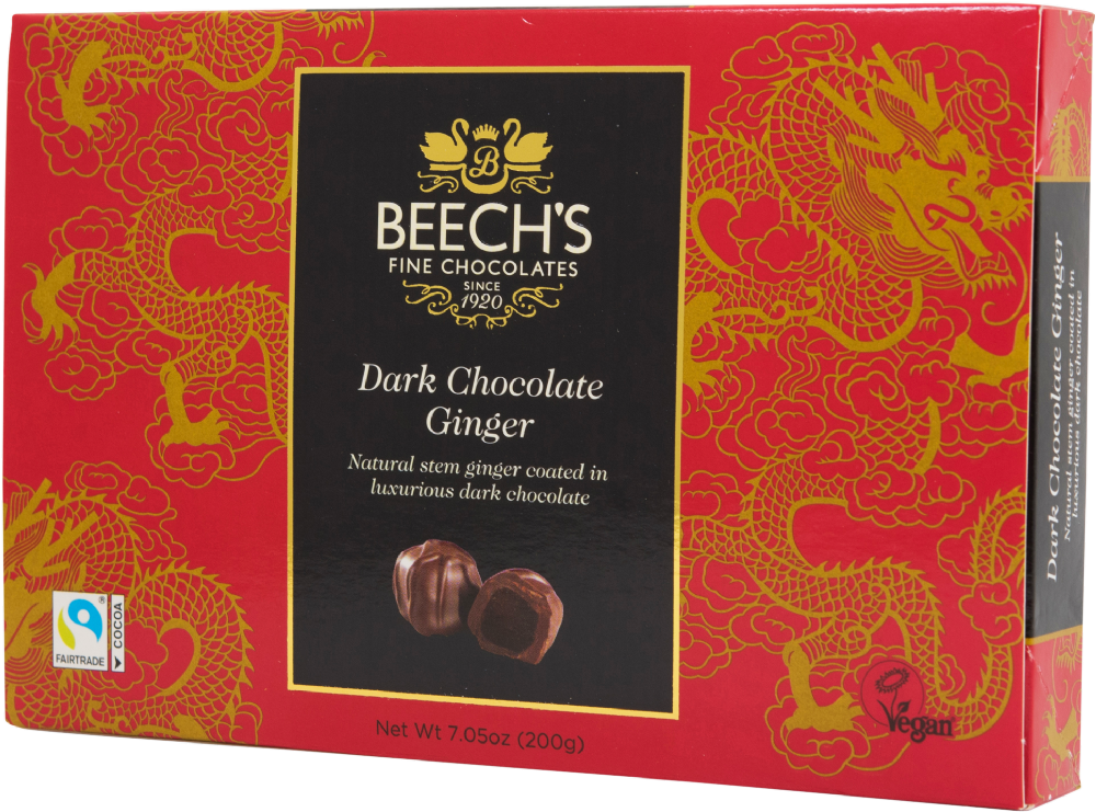 Beech's Dark Chocolate Ginger 200G