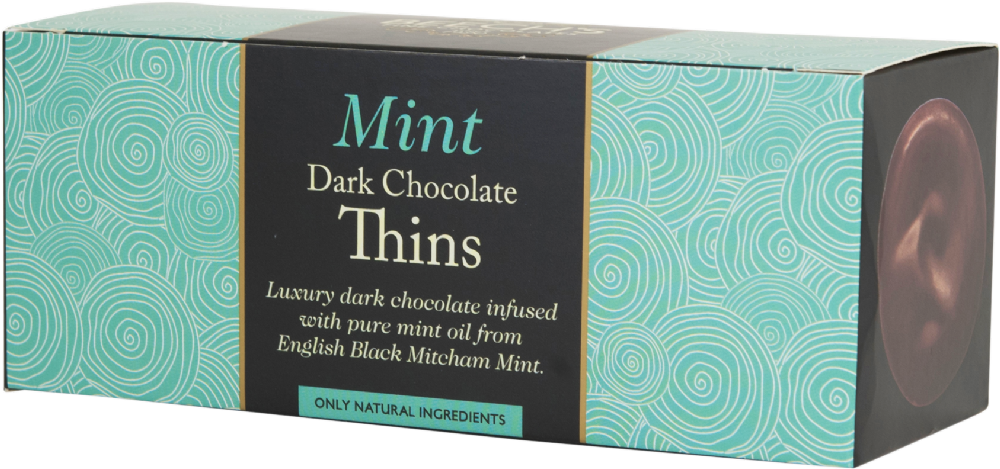 Beech's Mint Dark Chocolate Thins 150G