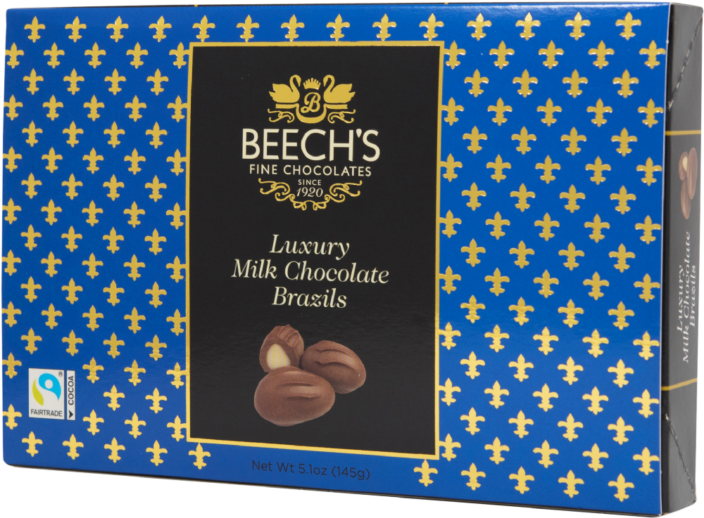 Beech's Luxury Brazils - Milk Chocolate 145G