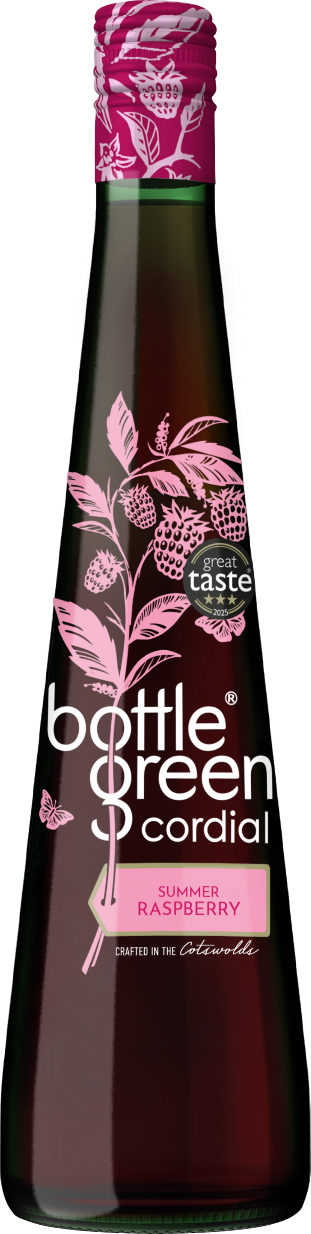 Bottlegreen Summer Raspberry Cordial 500ml