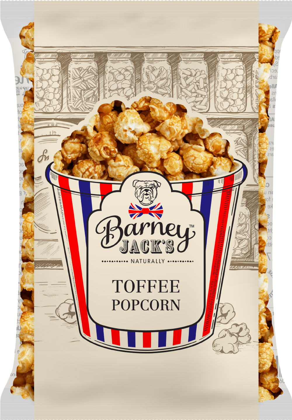 Barney Jack's Toffee Popcorn 170G