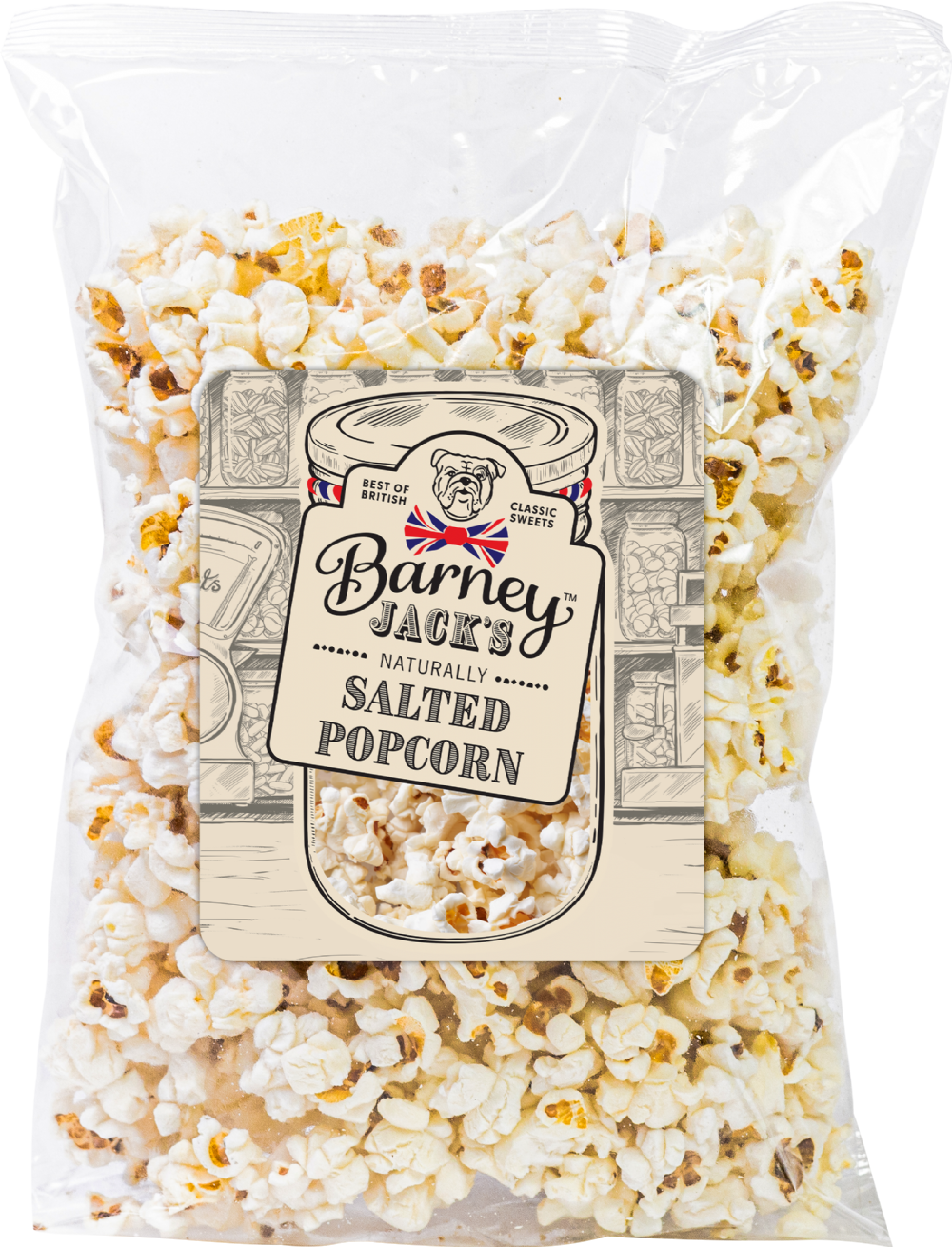 Barney Jack's Salted Popcorn 60G