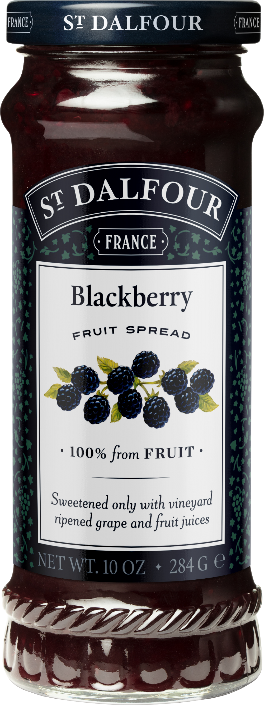 St Dalfour Blackberry Fruit Spread 284G