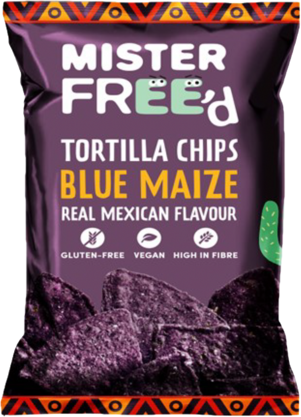 Mister Free'D Tortilla Chips - Blue Maize Real Mexican Flavour 135G