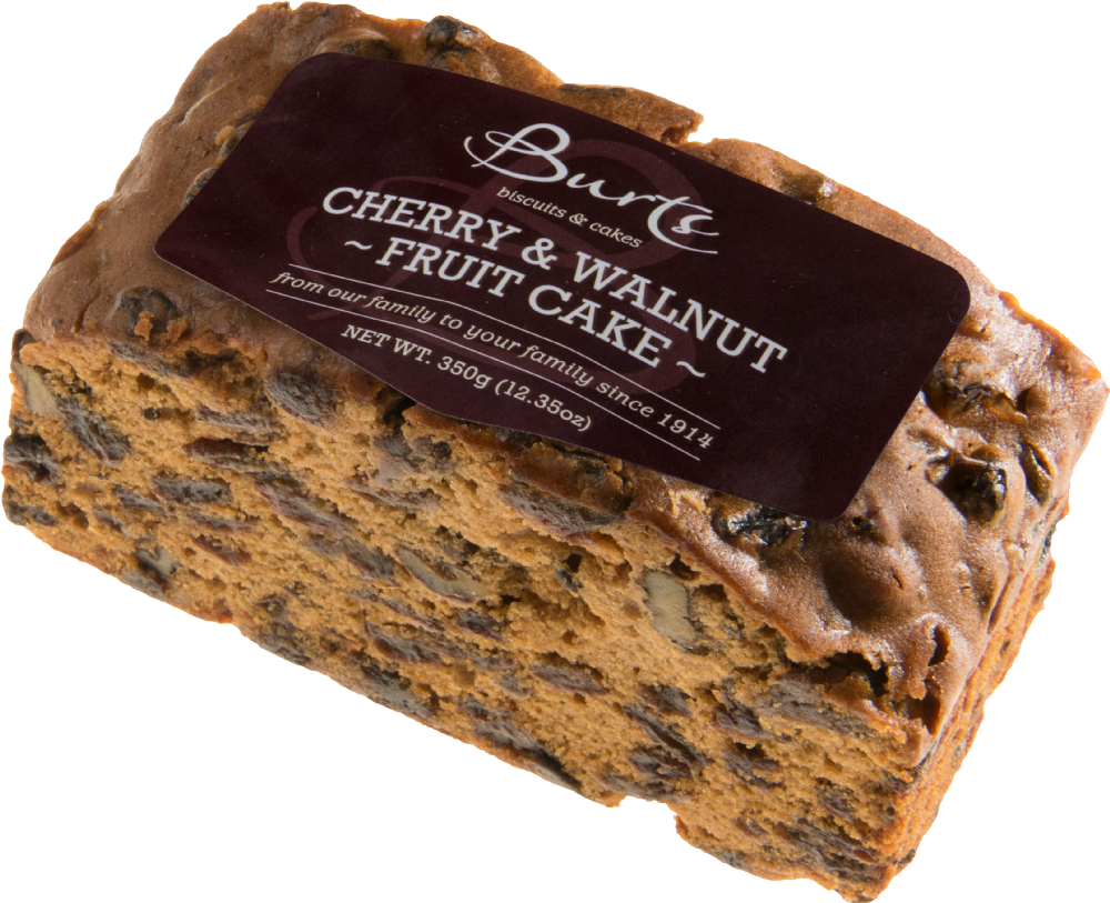 Burts The Bakers Cherry & Walnut Fruit Cake 350G