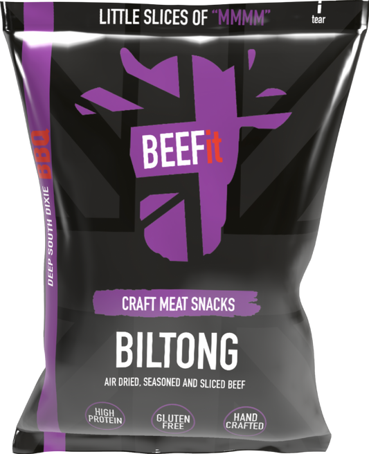Beefit Deep South Dixie Barbecue Biltong 30G