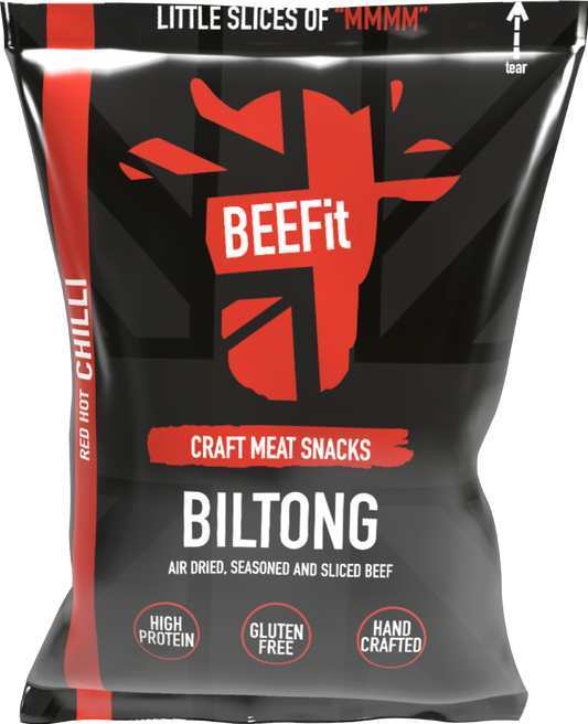 Beefit Red Hot Chilli Biltong 30G