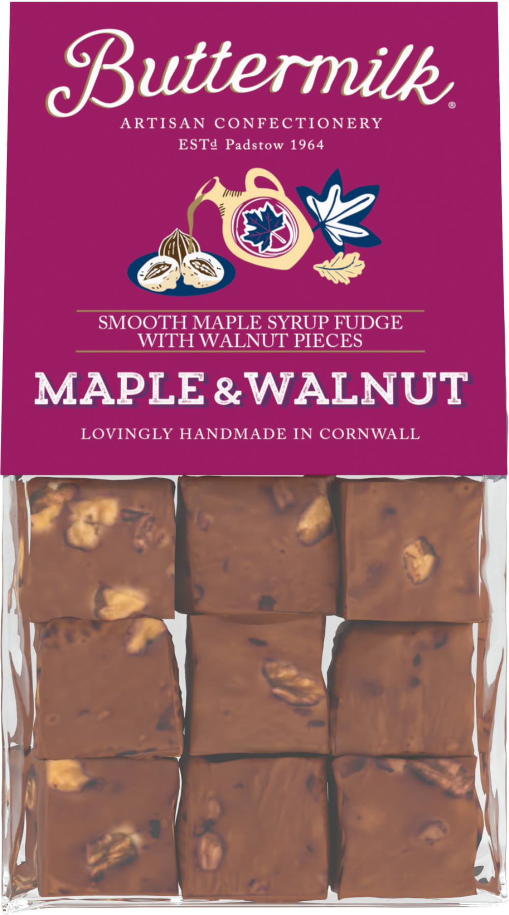 Buttermilk Maple & Walnut Fudge 175G