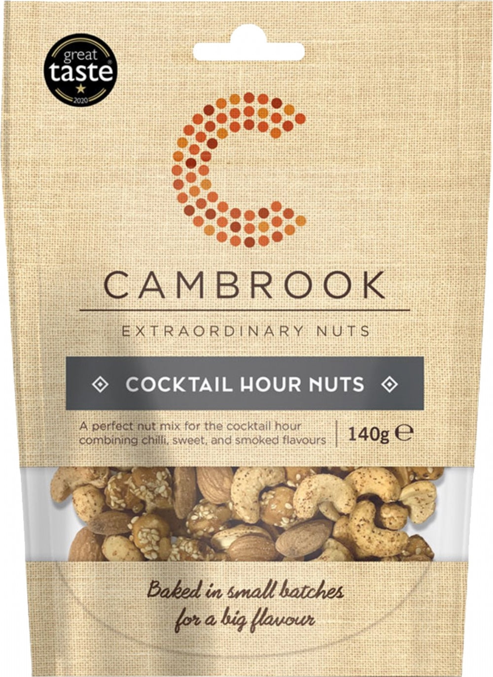 Cambrook Cocktail Hour Nuts 140G