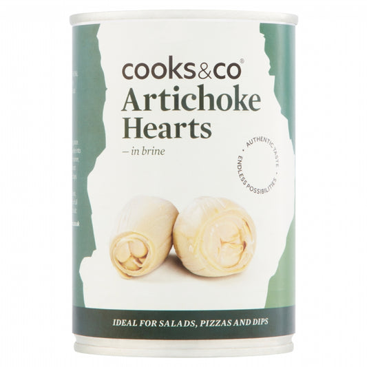 Cooks & Co. Artichoke Hearts In Brine 390G