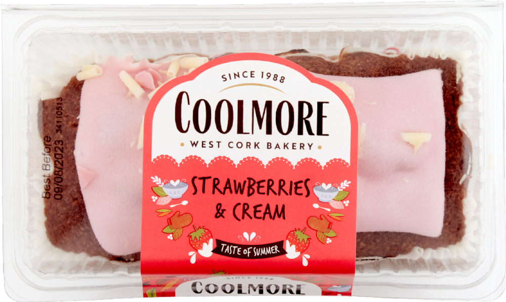 Coolmore Strawberries & Cream Cake 380G