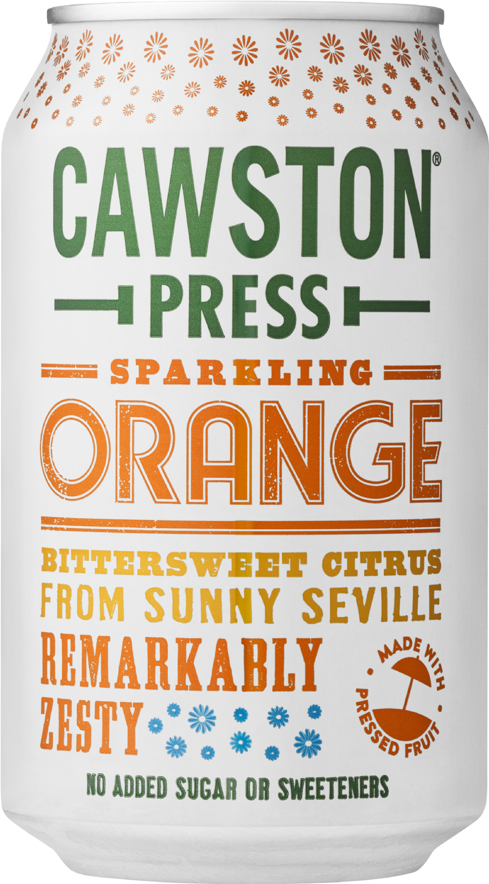 Cawston Press Sparkling Orange Can 330ml