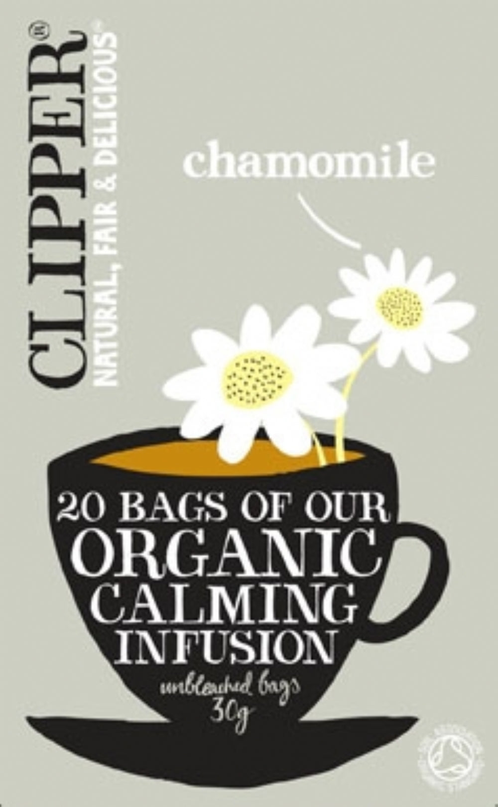 Clipper 20 Organic Chamomile Teabags 30G