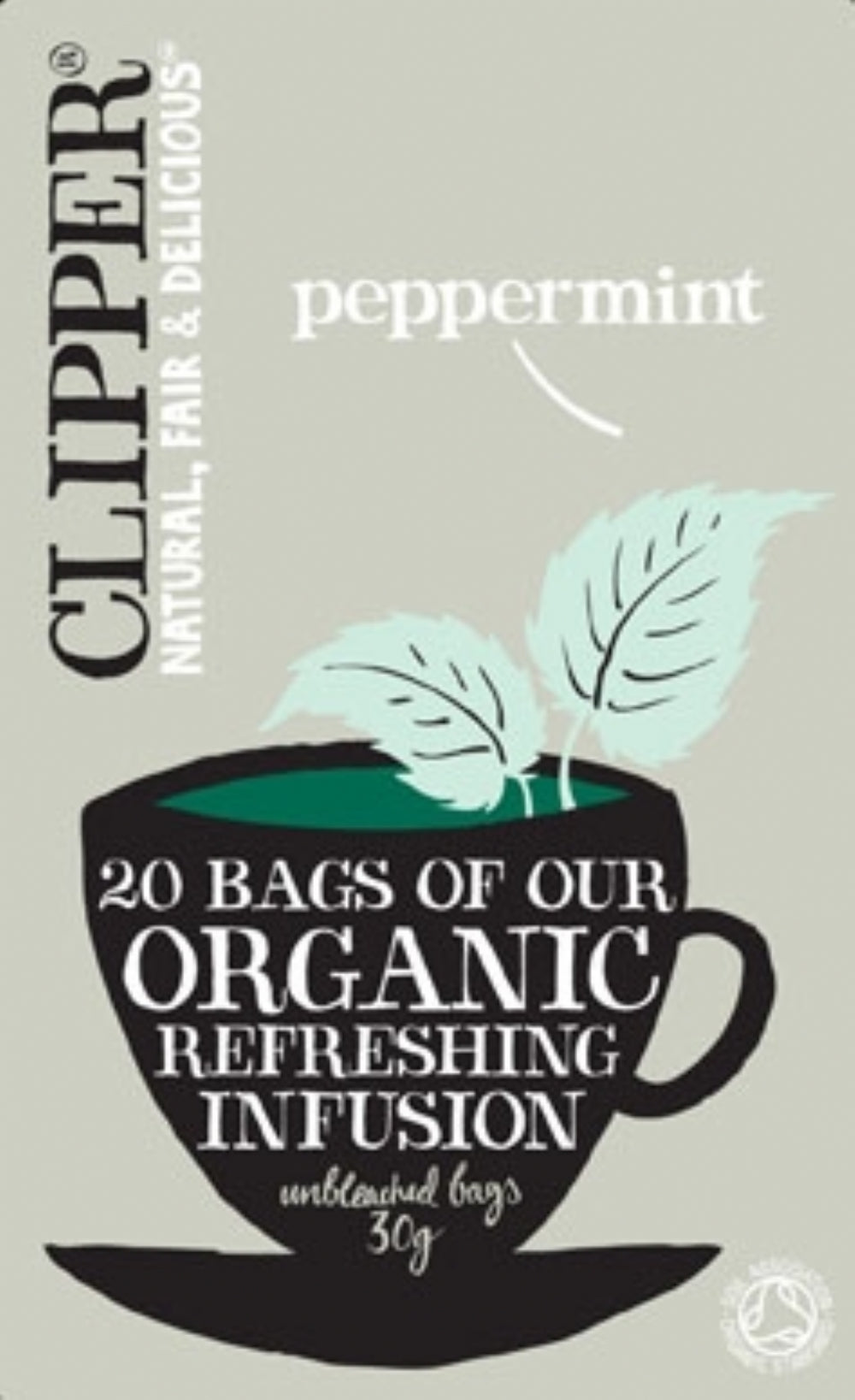 Clipper 20 Organic Peppermint Teabags 30G