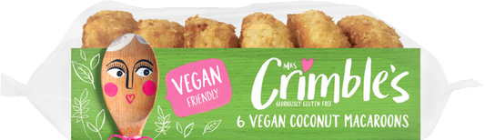 Mrs Crimble's 6 Vegan Coconut Macaroons 180G