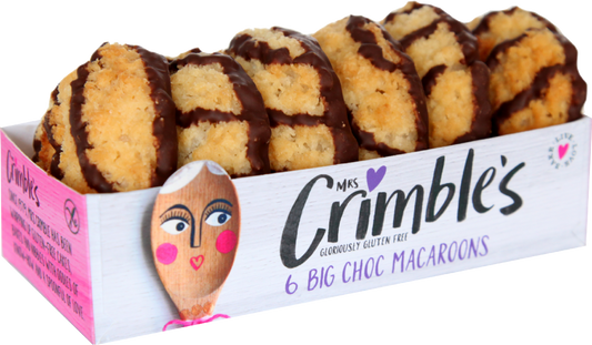 Mrs Crimble's 6 Big Chocolate Macaroons 195G