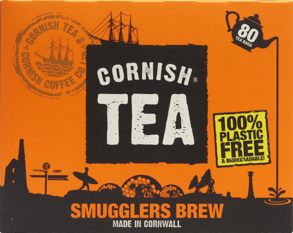 Cornish Tea & Coffee Co. Smugglers Brew 80 Teabags 250G