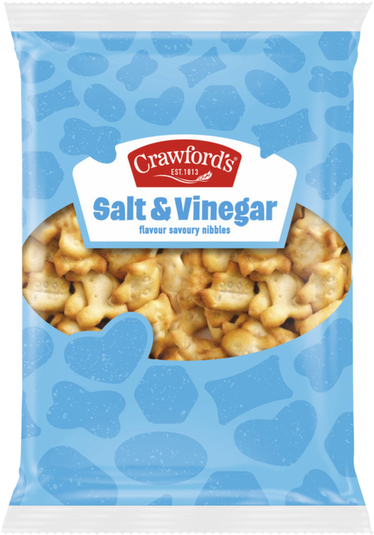 Crawford's Salt & Vinegar Flavour Savouries 200G