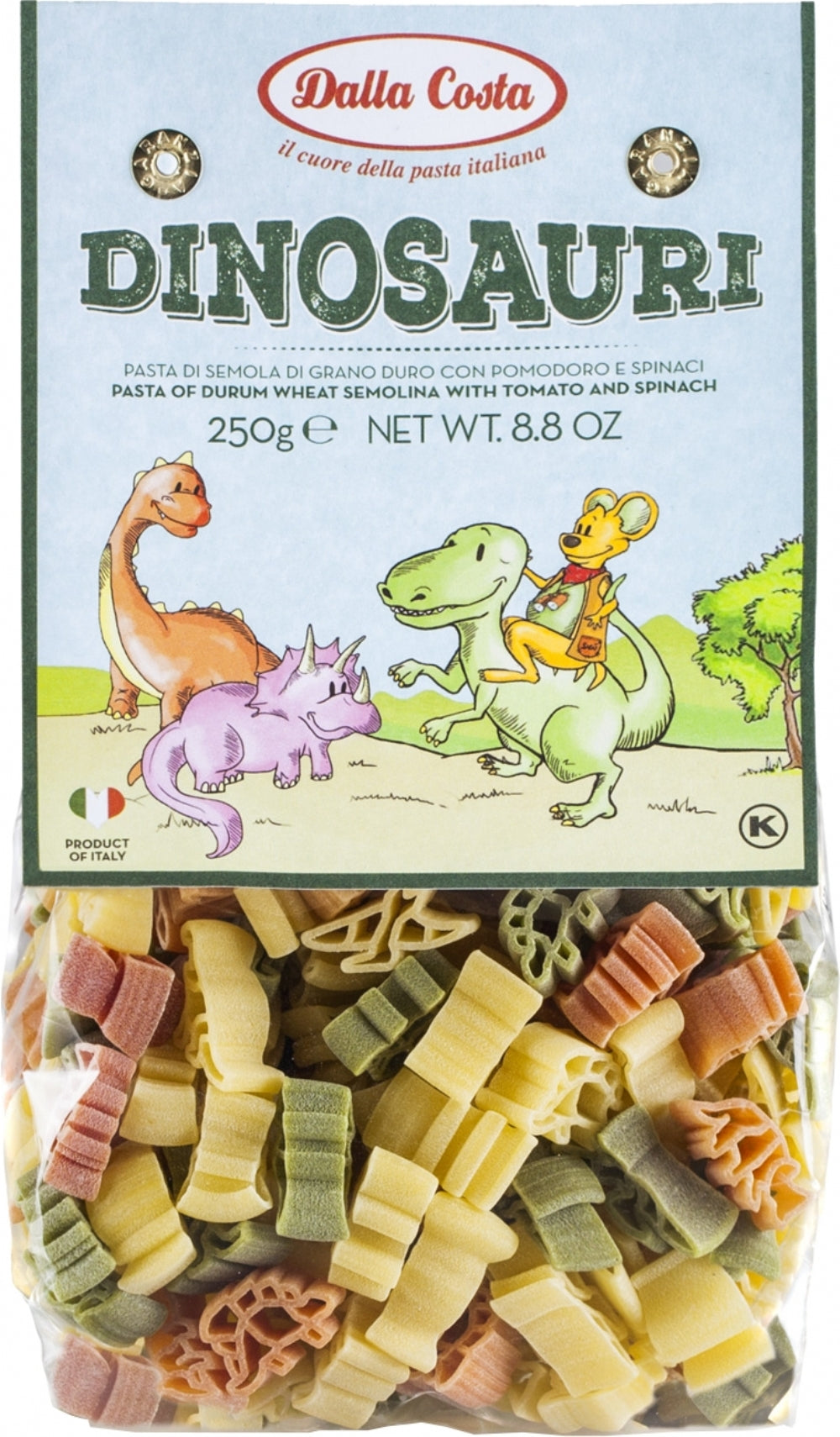 Dalla Costa Dinosaur Pasta 250G