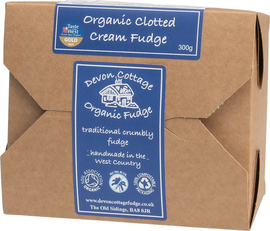 Devon Cottage Organic Clotted Cream Fudge - Box 300G