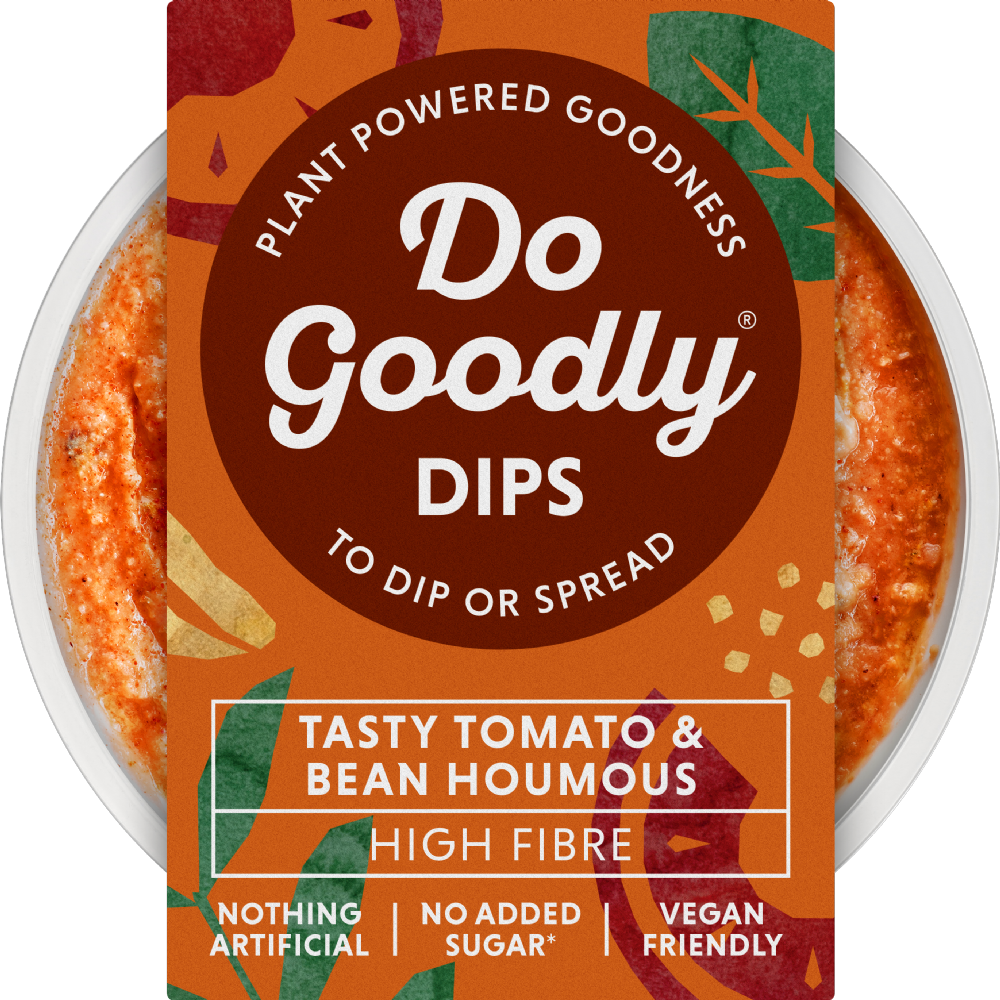 Do Goodly Dips Tasty Tomato & Bean Houmous 150G