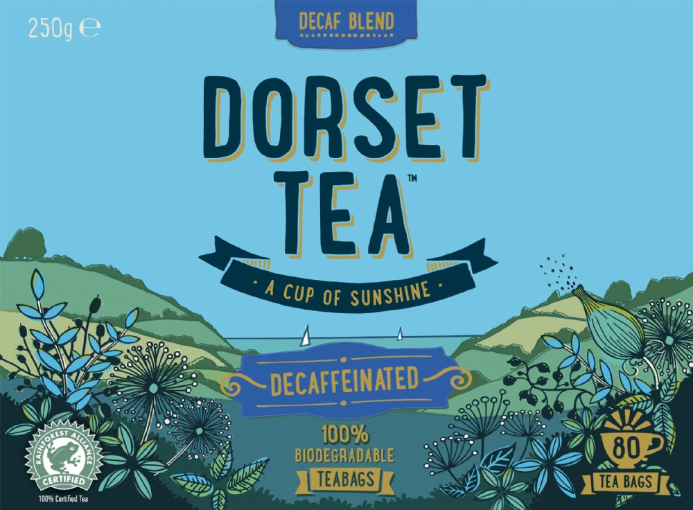Dorset Tea Decaf Blend 80 Teabags 250G