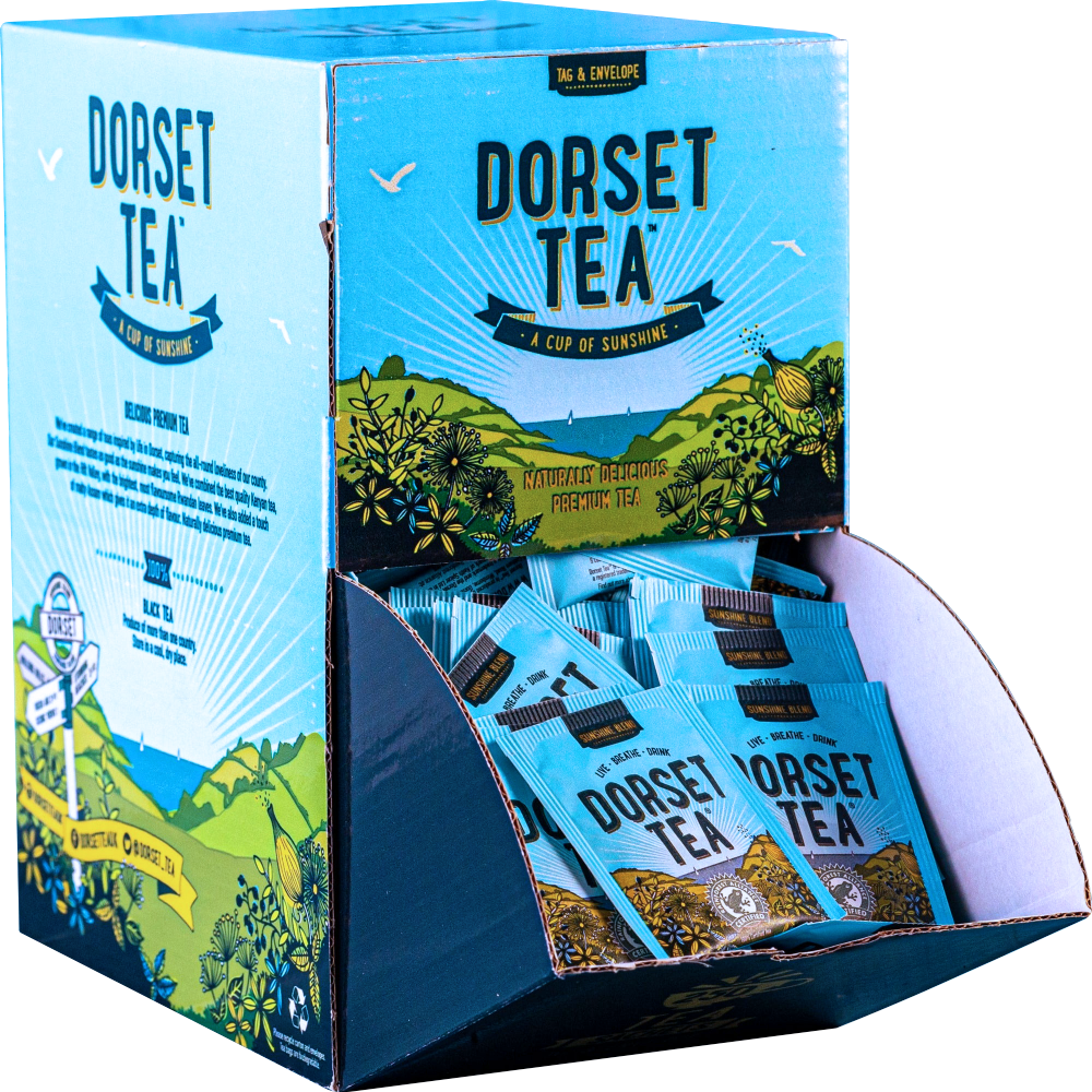 Dorset Tea Tag & Envelope Teabags Dispenser 2.5G X 250