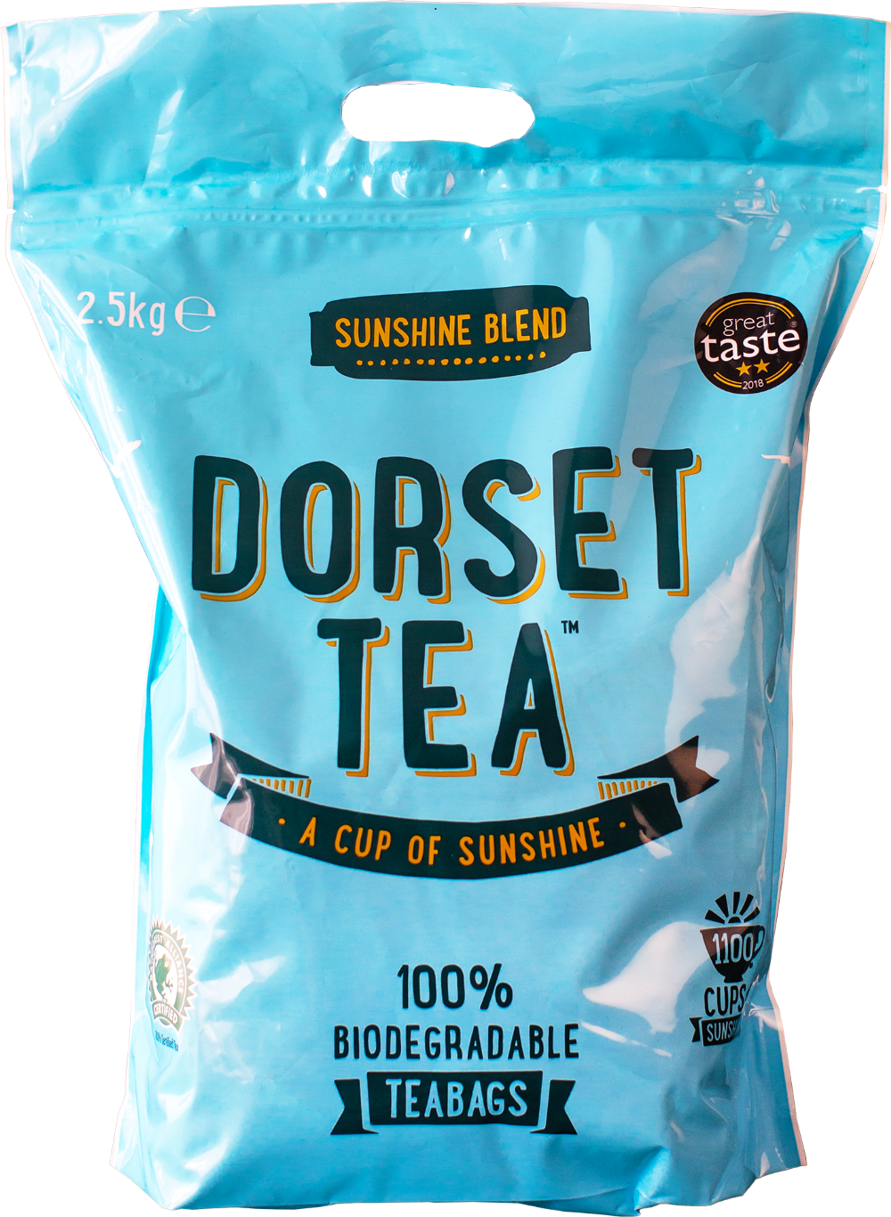 Dorset Tea Sunshine Blend Catering Pack - 1100 Teabags 2.5Kg