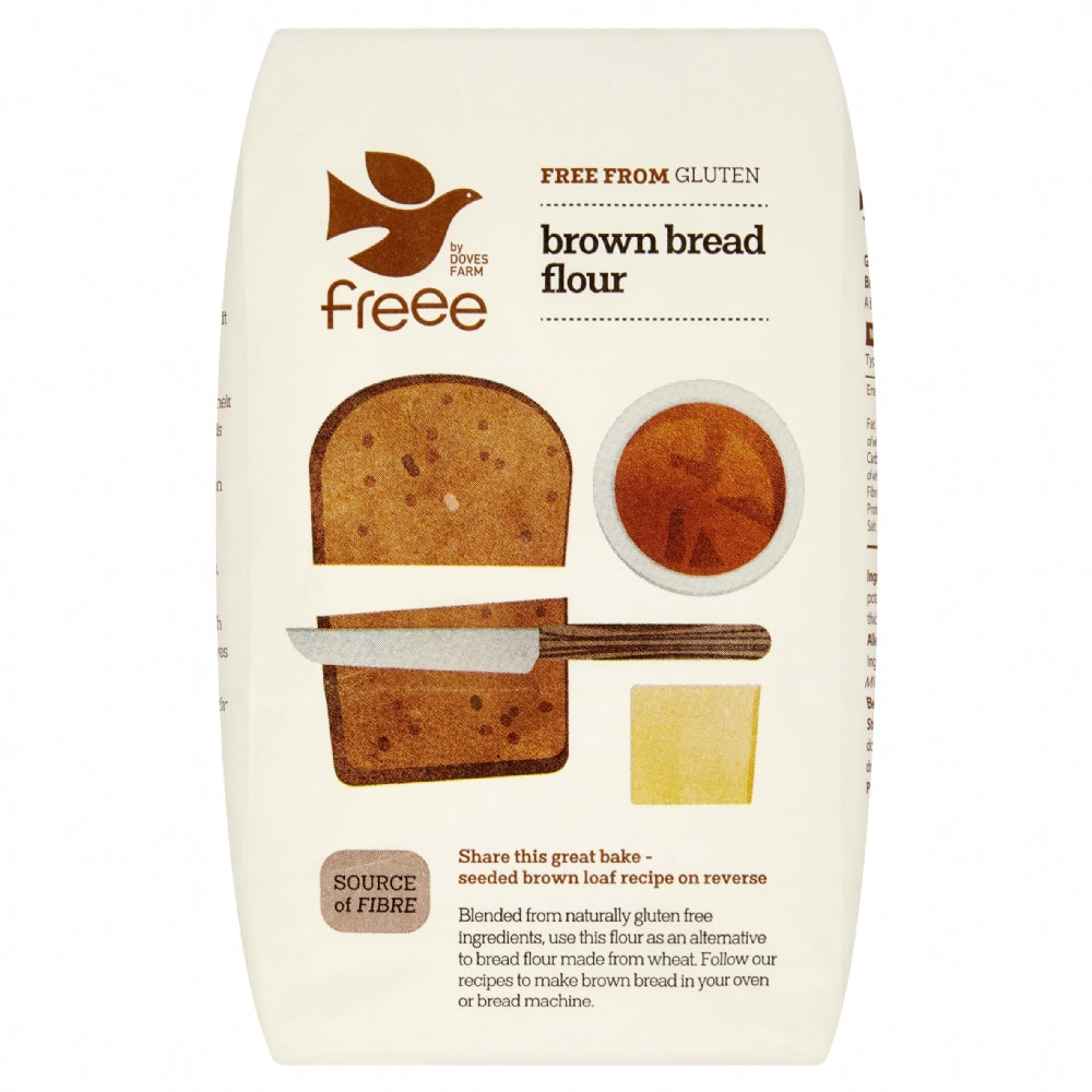 Doves Farm Freee - Brown Bread Flour 1Kg