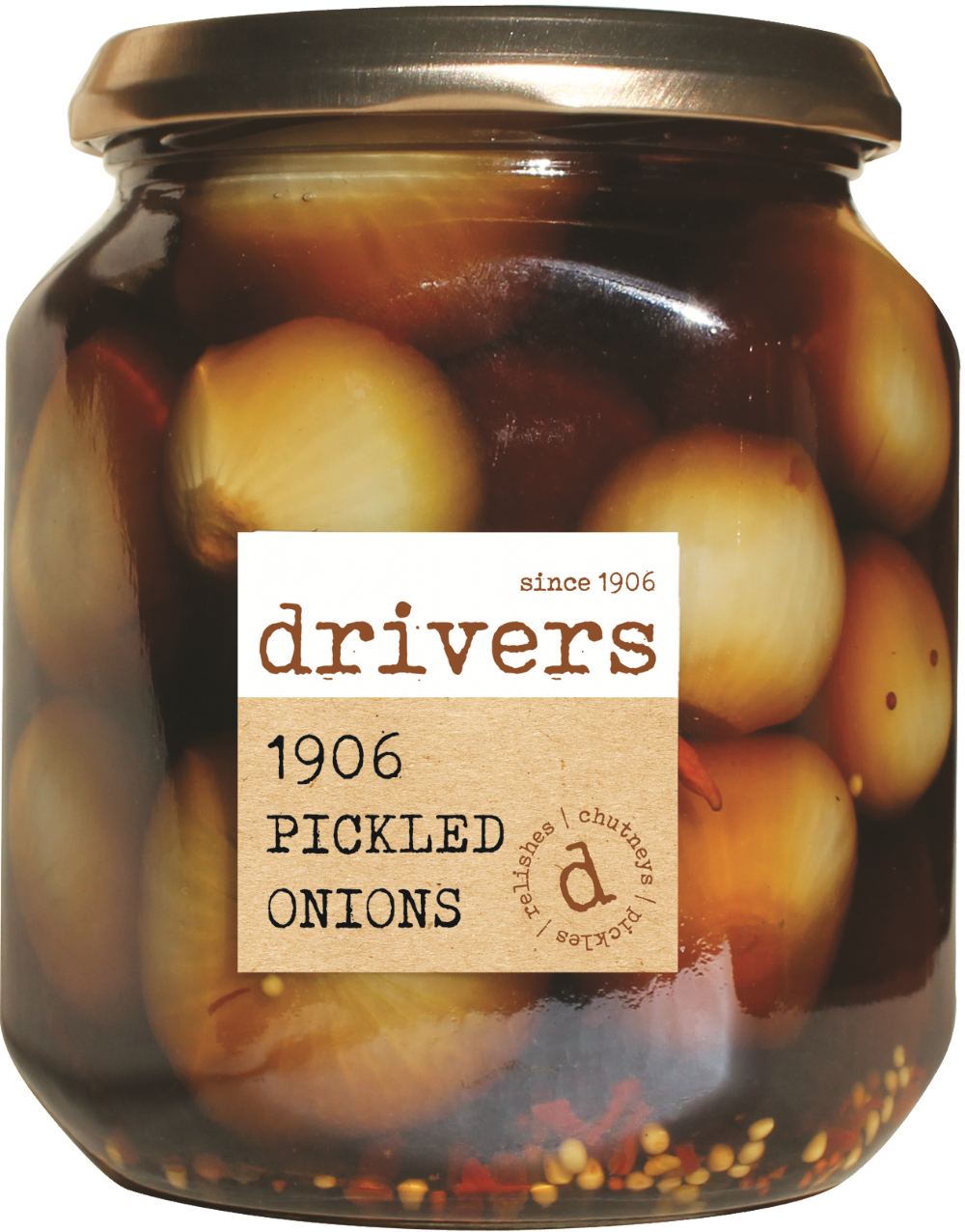 Drivers 1906 Pickled Onions 550G