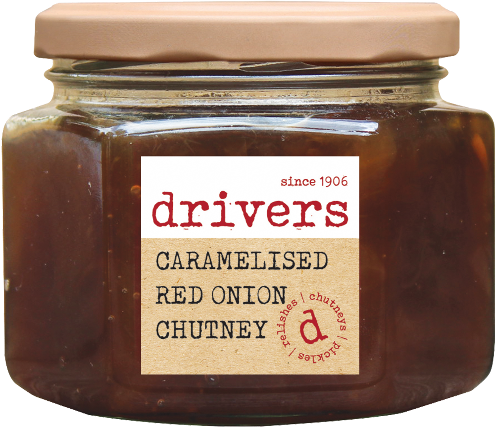 Drivers Caramelised Red Onion Chutney 350G