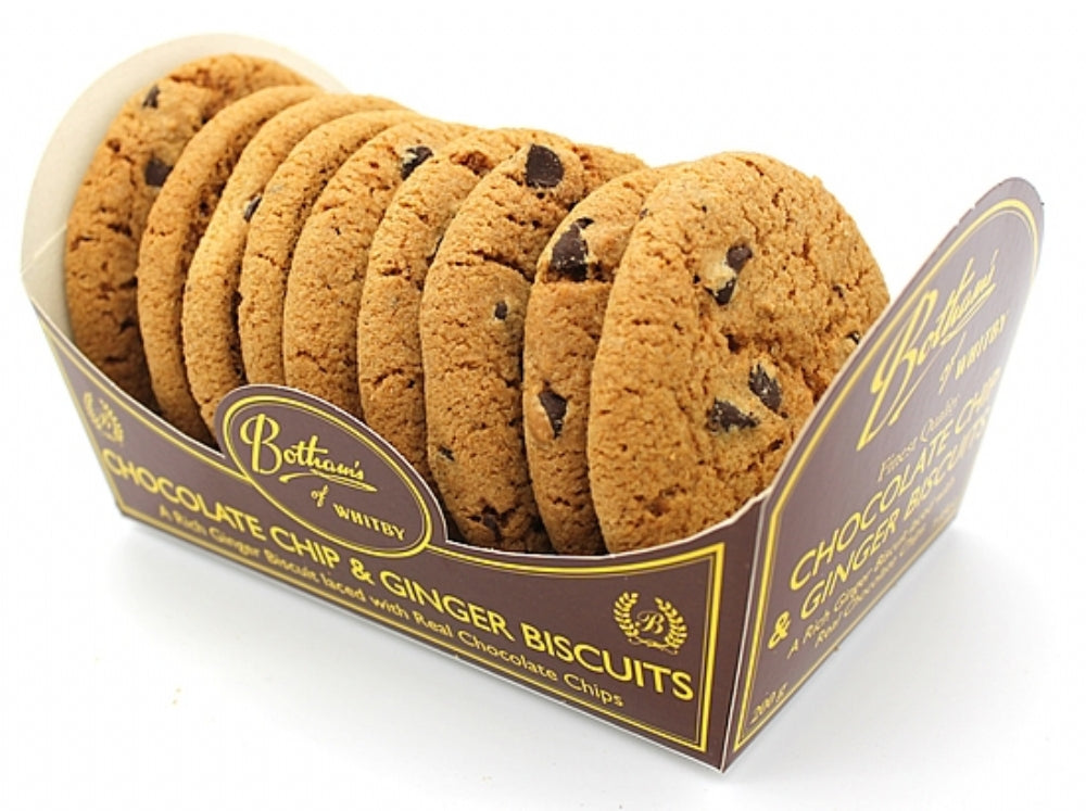 Botham's Of Whitby Chocolate Chip & Ginger Biscuits 200G