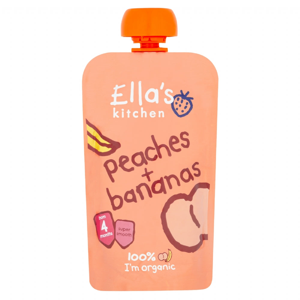 Ella's Kitchen Peaches & Bananas 120G