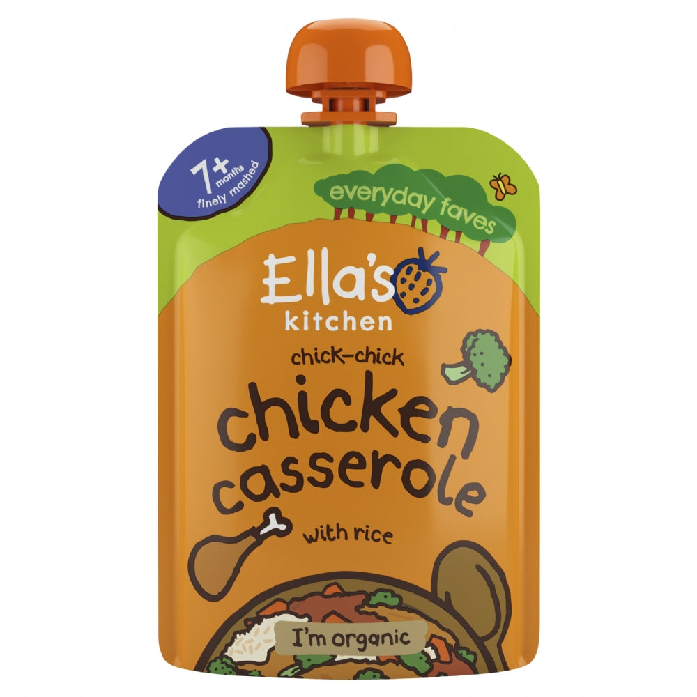 Ella's Kitchen Chicken & Rice Casserole With Apricots 130G