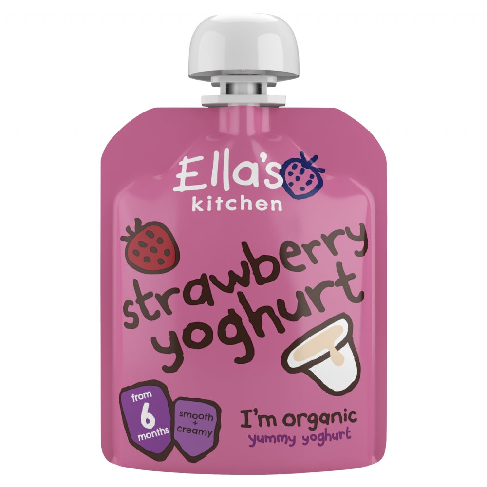 Ella's Kitchen Strawberry Yummy Yoghurt 90G