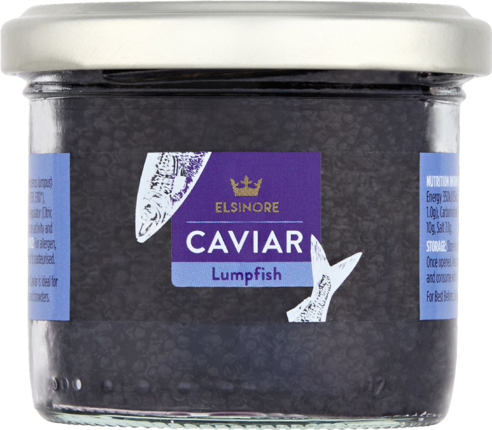 Elsinore Black Lumpfish Caviar 100G