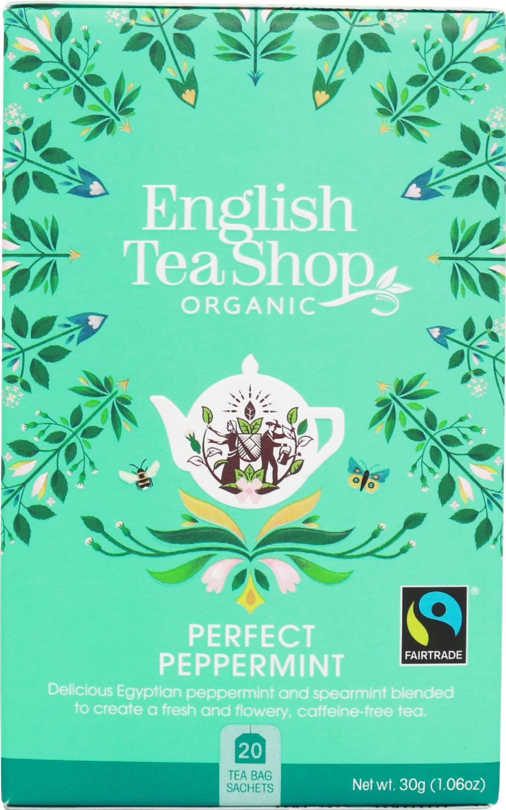 English Tea Shop 20 Perfect Peppermint Sachets 30G