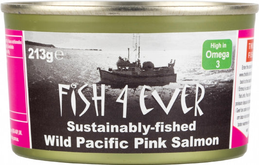 Fish 4 Ever Wild Pacific Pink Salmon 213G