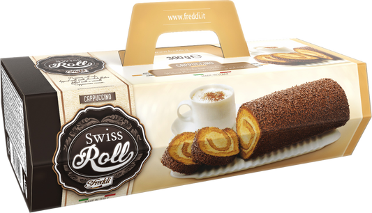 Freddi Swiss Roll - Cappuccino 300G