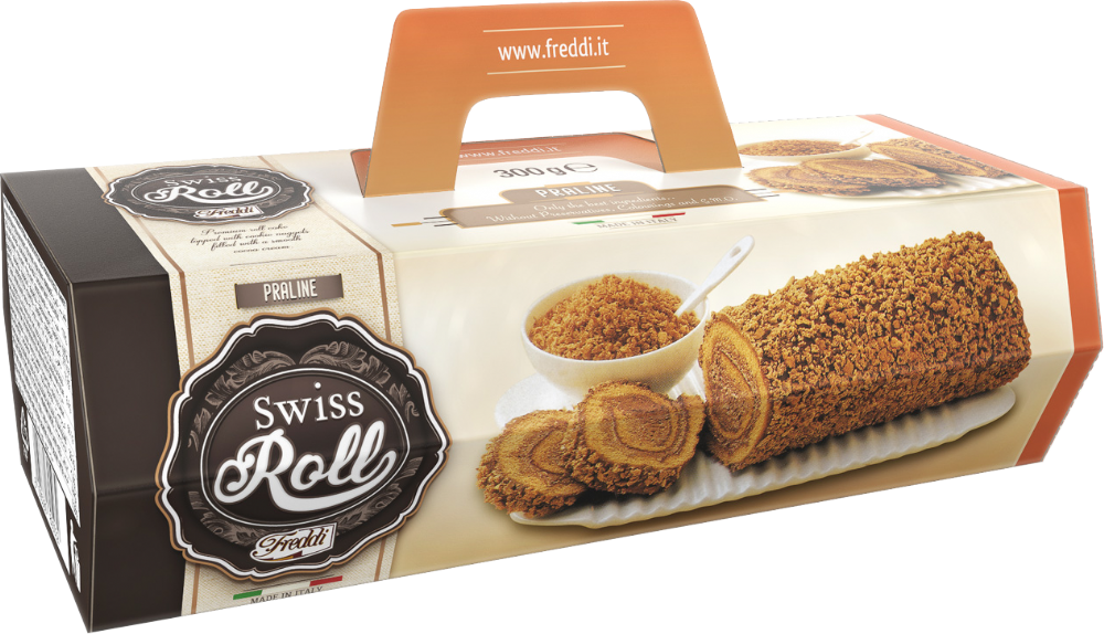 Freddi Swiss Roll - Praline 300G