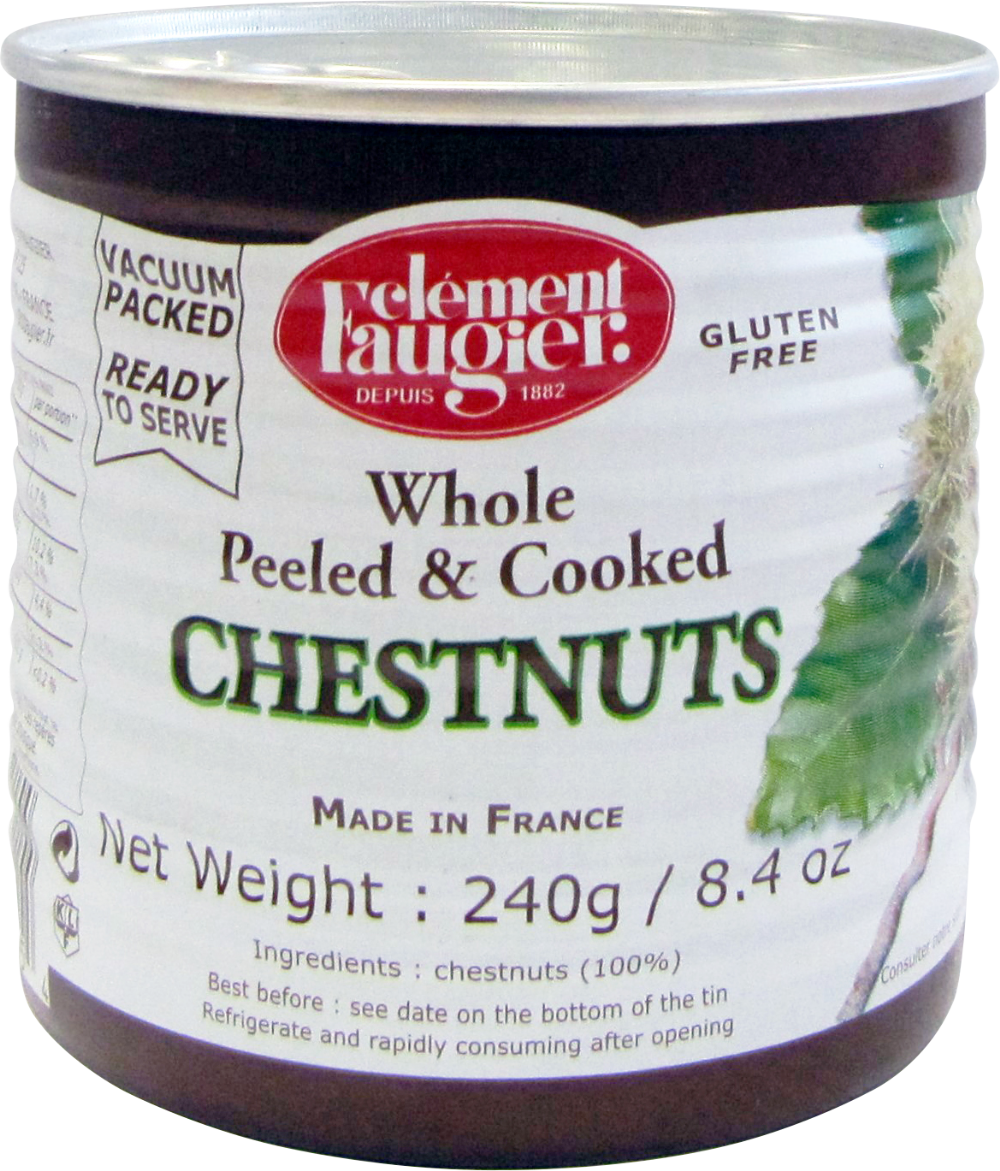 Clement Faugier Whole Peeled Chestnuts 240G