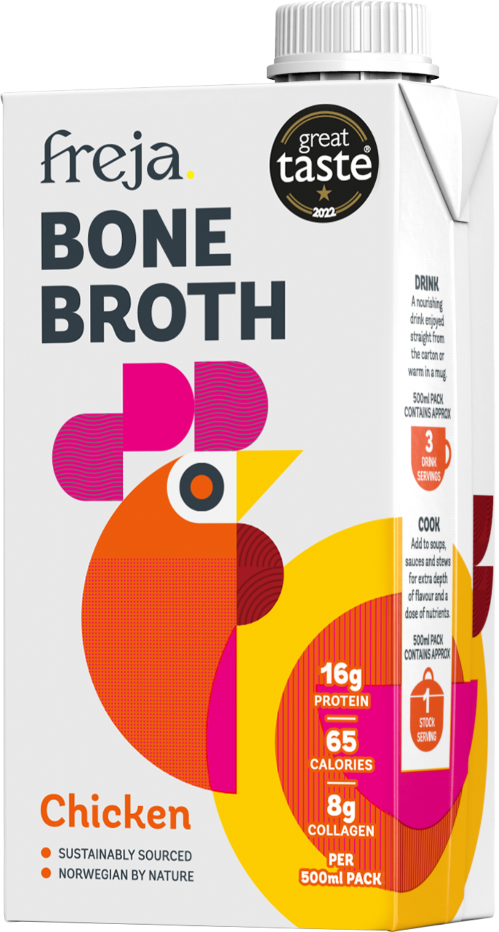 Freja Chicken Bone Broth 500Ml