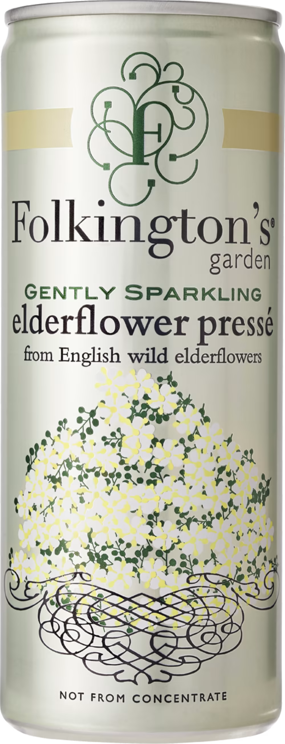 Folkington's Garden Gently Sparkling Elderflower Pressé 250Ml